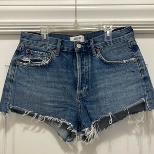 Agolde Parker Vintage Cut Off Short in Lowkey Size 27